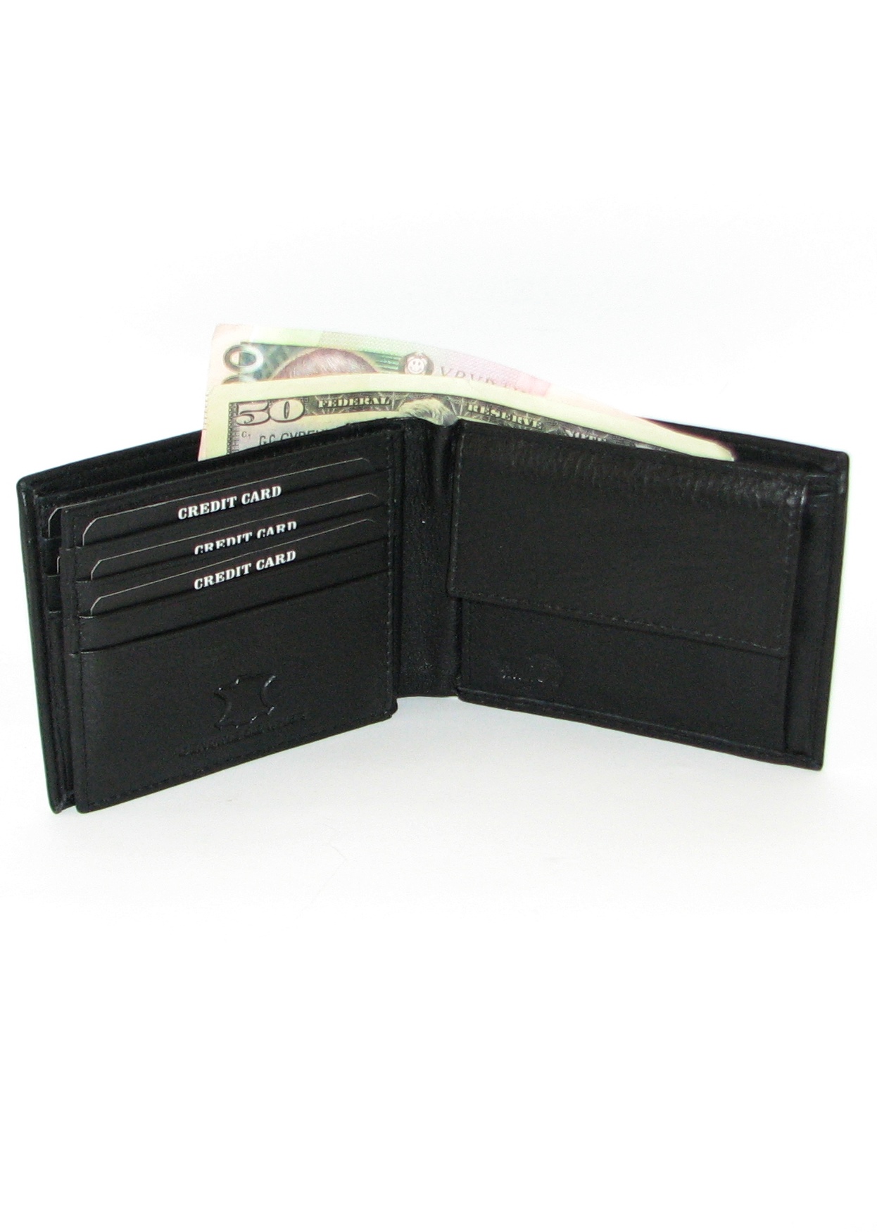 Кошелек мужской DNK N1020-CCF Black Кошелек мужской DNK N1020-CCF Black